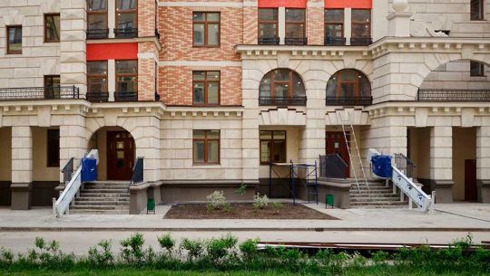 Cases - accessible environment in the residential complex "Opalikha O3"